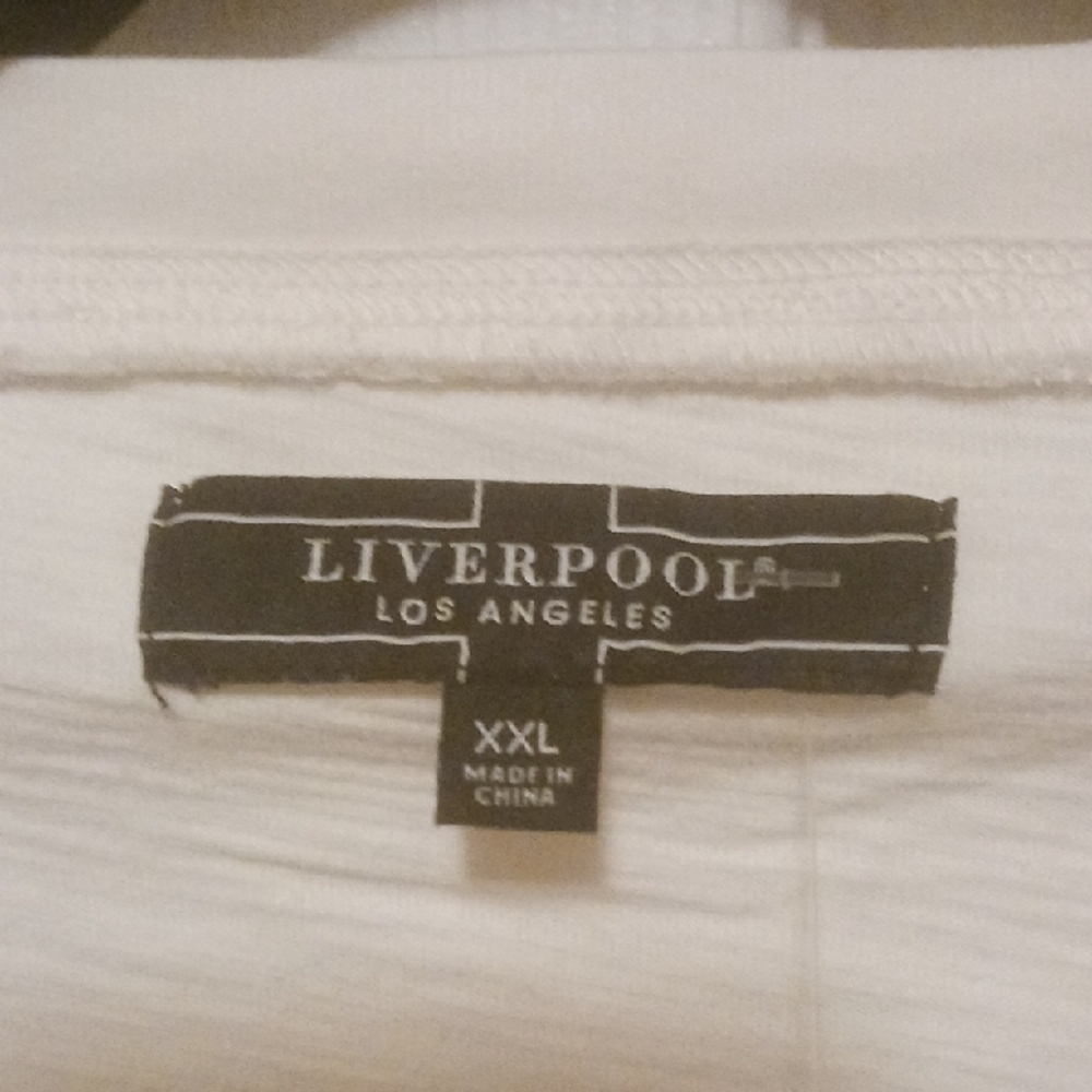 Liverpool Los Angeles Ivory Blouse XXL